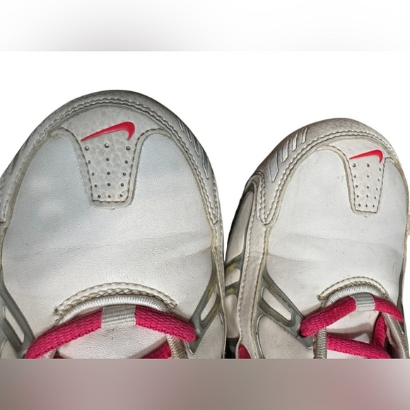 Nike Shox Turbo 3.2 White Cherry Pink Women Shoes Sz 8.5 455611-160 Leather Vtg - Picture 6 of 13